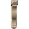 Ekena Millwork Funston Arts and Crafts Rough Sawn Bracket w/ Offset Brace, Douglas Fir, 6"W x 28"D x 28"H BKT0604X28X28FST03RDF - alternate 3